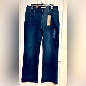 NWT! Women's Levi's 529 Curvy Bootcut Blue Waist 32